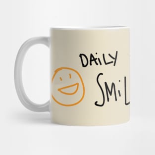 Daily reminder Smile More Mug